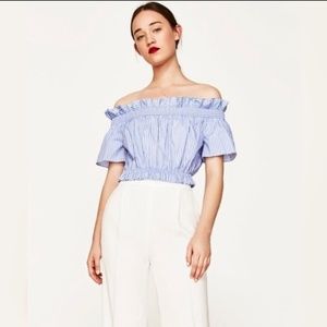 Zara Summer Crop Top